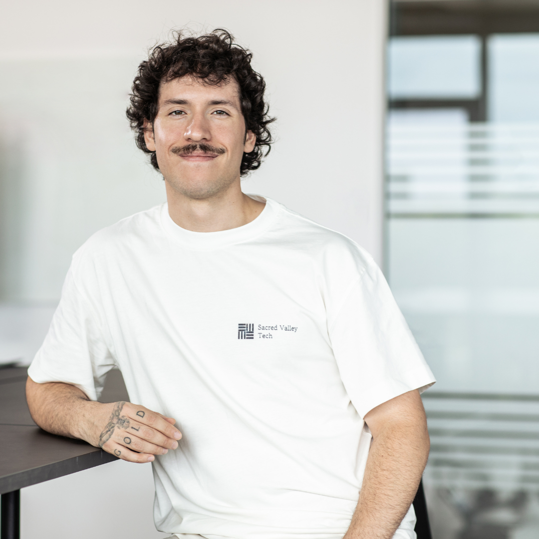 Portrait von Paolo Coda, CEO von Sacred Valley Tech